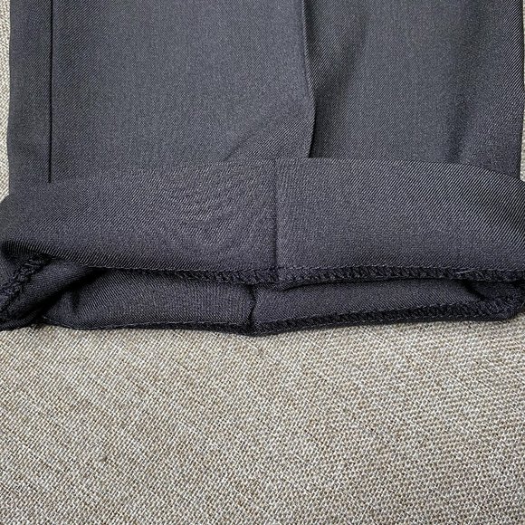 Perry Ellis Portfolio Dress Pants Men's 38 x 32 Slim Fit Black Business Office - Picture 9 of 14